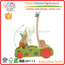 Speed Adjustable Wooden Baby Walker Toy for toddler learn to walk